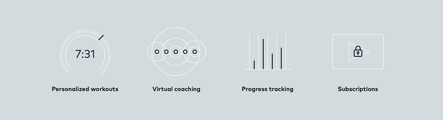 Line up of in-app Nautilus icons.