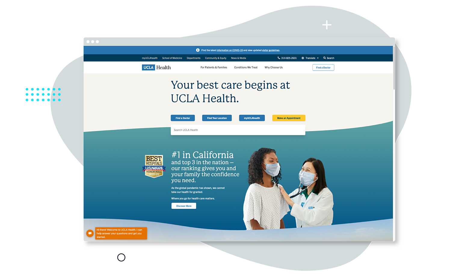 Image of UCLA website