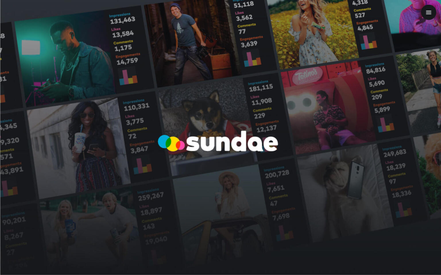 Photo composition of 72and Sunny Sunday app.