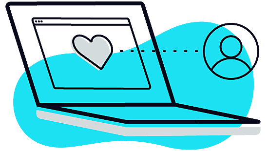 Image of UCLA icon web heart